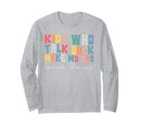 Speech Therapy Kids Communication Joyful Long Sleeve T-Shirt