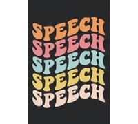 Speech Therapy Notebook: Lined Journal Notebook for Speech Therapist, Speech Language Pathologist Journal, Gift For Speech Language Pathologist | 120 pages, 6x9