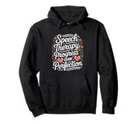 Speech Therapy Progress Over Perfection SLP Pullover Hoodie