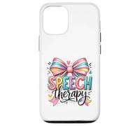 Speech Therapy Rainbow Bow SLP Advocate Case for iPhone 12/12 Pro
