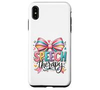 Speech Therapy Rainbow Bow SLP Advocate Case for iPhone XS Max