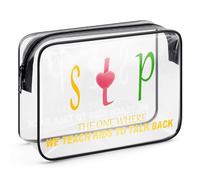 Speech Therapy Speech Language Pathologist Gifts Funny Makeup Bag Gift for Women Speech Therapist Appreciation Gifts Clear Cosmetic Bag Speech Pathology Christmas Birthday Gifts for SLP Toiletry Pouch