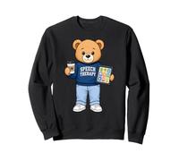 Speech Therapy Teddy Bear Speech Language Pathologist AAC Sweatshirt