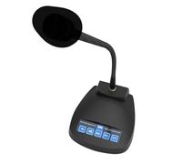 SpeechWare USB 3-in-1 TableMike | Professional Condenser Microphone with boom for PC and Mac | Cardioid Pattern | Streaming, Podcast, Videoconferencing, Voice Recognition, Gaming | Black & Silver