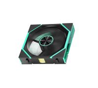 Speed 2100RPM 12cm ARGB Case Fan Interlockings Design Silents Operations Temperature Controlled Cooling Systems Smartests Temp Control Quiet Computer Cooling Fan