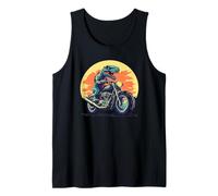 Speed and Roar Unite with this Dinosaur Rider Costume Tank Top