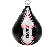 Speed Bag Boxing Ball with Heavy Duty Swivel - Genuine Leather Punching Bag Kit for MMA, Muay Thai, Martial Arts & Fitness Training - Includes Mount for Home Gym Workout