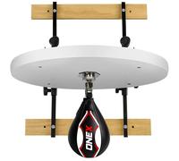 Speed Bag Platform Set - Heavy Duty Boxing Training Equipment with Punching Ball, for Adjustable Height Home Fitness, Suitable for Boxing and Fitness Enthusiasts (WHITE)