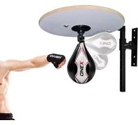 Speed Bag Platform with Speed Ball Included, Boxing Speedball Platform,360° Swivel, Height Adjustable - Complete Boxing Training Set for Home Gym & MMA (White/Black)