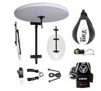 Speed Ball Set Adjustable Folding Platform Boxing Gloves Full Size Gym