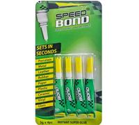 Speed Bond General Strong All Purpose Superglue Strong All Purpose Liquid Adhesive DIY Craft Super Glue on Metal, Wood, Plastic, Ceramic, Leather, Rubber, Glass, and More
