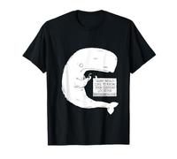 Speed Bump Funny Moby Dick Cartoon T-Shirt