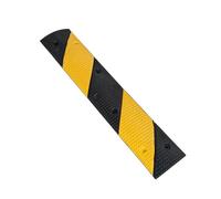 Speed Bumps for Road,Bolt-Down Bridge Type Speed Bump,Rubber Traffic Calming Hump,Suitable for Roads Communities Garages(100x20x3cm)