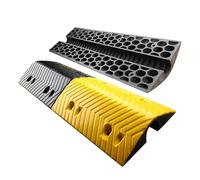 Speed Bumps, Modular Traffic Hump, Freely Combine and Match, Driveway Traffic Speed Bump for Asphalt Concrete Gravel Driveway(7cm)