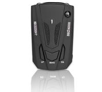 Speed Camera Detector, Long Range Radar Detector with Voice Reminder System, Voice Alerts and Speed Camera Alerts Vehicle Electronics, Car Speed Detectors with 360 Degree Protection(Black)