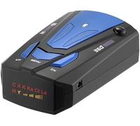 Speed Camera Detector, Long Range Speed Camera Detector With 360° Protection & Voice Alerts, Detects Upcoming Hazards For Vehicles, Electronics Car Speed Detector Radar for Police (Blue)