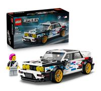 LEGO Speed Champions BMW M3 (E30) Car Toy - Model Kit w/Collectible Driver Minifigure - Birthday Gift Idea for 9+ Year Old Boys & Motorsport Fans - 77263