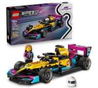 LEGO Speed Champions F1 ACADEMY Race Car Toy - Model Kit w/a Female Formula 1 Driver Minifigure - Birthday Gift for 10+ Year Old Girls, Boys & Adult Motorsport Fans - 77258