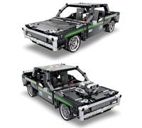 Speed Champions Muscle Car Building Blocks, Doge Challenger Car Building Blocks Toy, 498 Pcs Ideas Collectible Model Car Building Kits, Gifts for Adults and Boys Girls, Compatible with Major Brands