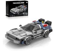Speed Champions Sports Car Building Blocks, for Back Future Racing Building Blocks Toy, Collectible Sports Car Bricks Model, Racing Gifts for Adults Kids and Movie Fans, 405 PCS