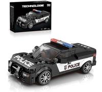 Speed Champions Sports Car Building Blocks, for Dadge Challenger Racing Building Blocks Toy, Collectible Police Car Bricks Model, Racing Gifts for Adults and Kids, Compatible with L***, 372 PCS