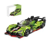 Speed Champions Sports Car Building Kit, 302PCS Technik Racing Car Model Toys, Supercar Collectible Race Vehicle Building Bricks, Ideas Gifts for Boys Kids Adults(JD063)