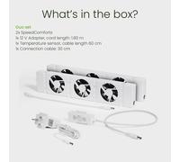Speed Comfort Energy Saving Radiator Fan Heat Boosting