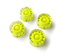 Speed Control Knobs - Volume Tone for Gibson & Epiphone Les Paul - Lime Green (2)