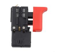 Speed Control Switch for GSB13RE and GSB16RE Electric Hammer Drills - Variable Speed Trigger Switch with Lock-On Function, Plastic Hous