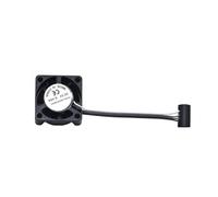 Speed Controlled Cooling Fan 25x25mm for 3D Printer Hotend Systems Having Double Ball Bearings for Durability Efficient Cooling