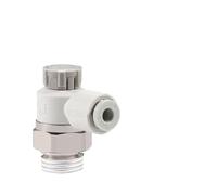 Speed Controller with One-Touch Fitting Meter-Out Throttle Valve Pneumatic Fitting AS1201F(AS2201F-02-04SA)