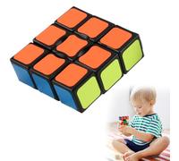 Speed Cube 1x3x3, Fast Smooth Rubix Cubes Stickerless 3D Magic Cube Puzzle for Party Bags Flexible Brain Teasers Stocking Filler Educational Gift for Kids Adults Beginners and Professionals