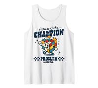 Speed Cube Puzzle Cubing Kids Tank Top