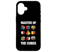 Speed Cube Puzzle Cubing Master Of The Cubes Case for iPhone 16