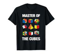 Speed Cube Puzzle Cubing Master Of The Cubes T-Shirt