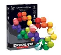 Speed Cube Puzzle, Multi Faced Ball Game, Three Dimensional Toy with Colorful Design, Travel Challenge with Sturdy Build, Educational Supplies, Fun Concentration Booster for Kids Friends Use
