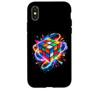 Speed Cube Solver Competitive Cubing Puzzle Master Gift Case for iPhone X/XS