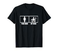 Speed Cuber Your Mom My Mom Daughter Son Funny Speed Cubing T-Shirt
