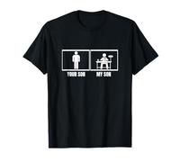 Speed Cuber Your Son My Son Dad Mom Funny Speed Cubing T-Shirt