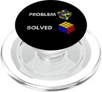 Speed Cubing Master Puzzle Cube Fan Math Rubrics Cube Master PopSockets PopGrip for MagSafe