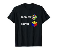 Speed Cubing Master Rubiks Cube Colorful Rubix 80s Vintage T-Shirt