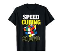 Speed Cubing Puzzle Cuber Cube Kids T-Shirt