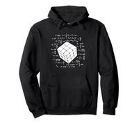 Speed Cubing STEM Math Formula Puzzle Cube Design Pullover Hoodie