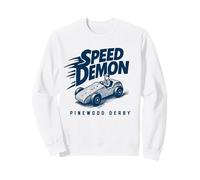 Speed Demon! Funny Pinewood Derby Retro Cub Scouts Sweatshirt