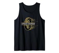 Speed Demon Motorcycle Racing Biker Street Rider Tank Top