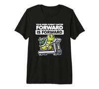 Speed Doesn't Matter Move Forward Turtle Treadmill Workout Premium T-Shirt