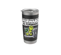 Speed Doesn't Matter Move Forward Turtle Treadmill Workout Stainless Steel Insulated Tumbler