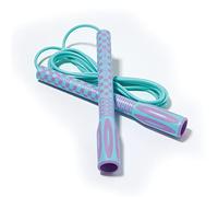 Speed Exercise Jump Rope for Men and Women - Skipping Jumping Rope for Fitness Training Workout for Adults - Great for Cardio, Boxing, CrossFit (Special Luxury, KA-220, Made in Korea) Mint-blue