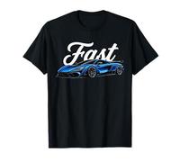 Speed Fast Exotic Car Guy, Race Car Turbo Kids Boys Mens T-Shirt
