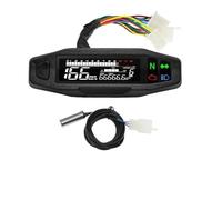Speed Gauge 12000 RPM Meter Motorcycle Tachometer Turn Signal Light Indicator Digital Dashboard Panel ODO TRIP